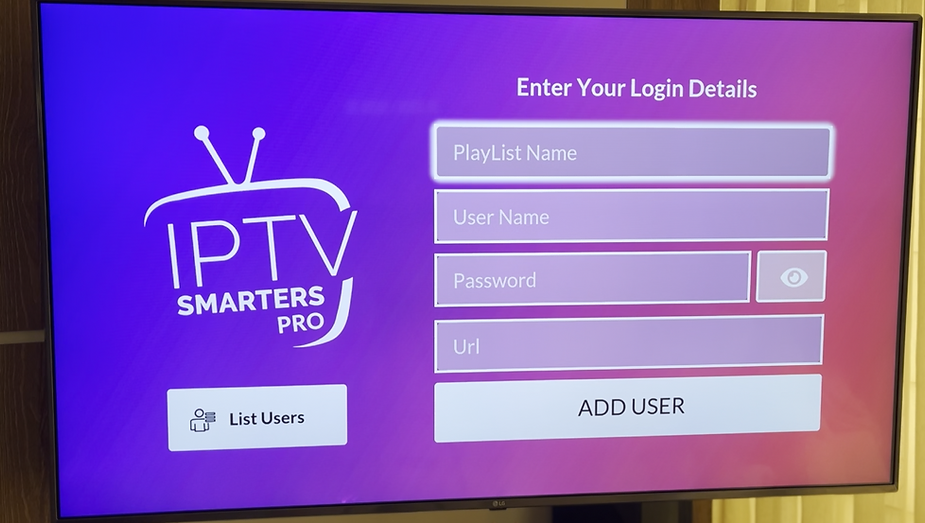 IPTV Smarters Pro - Adicionando login e senha